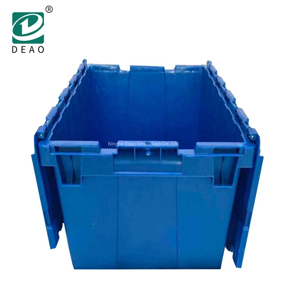 Plastic Stackable Container and Nestable Shipping Crate Turnover Box