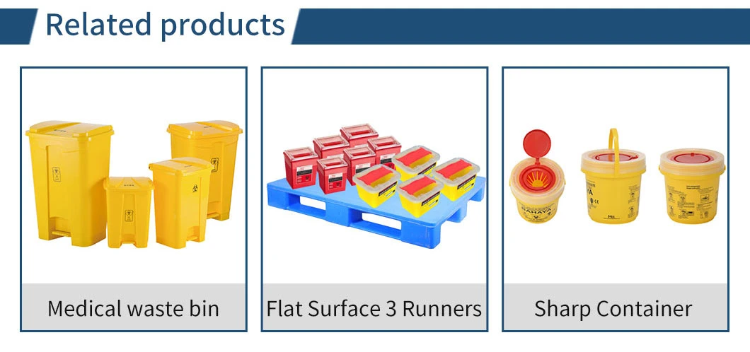 Medical Safety Disposable Plastic Sharp Container/Sharps Bins / Needle Container/PP Medical Sharp Box/ Safety Bin container for Chemo Waste